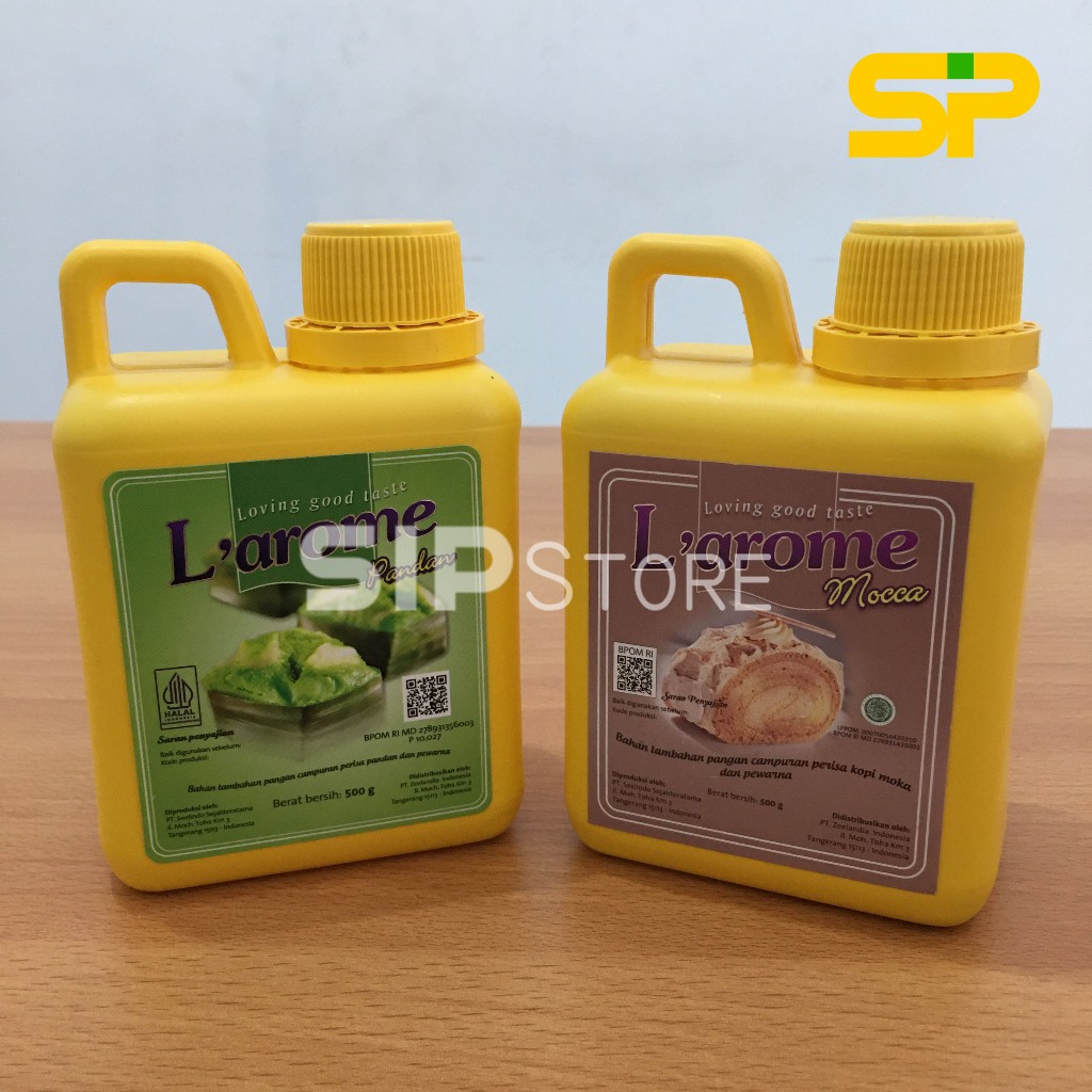 Zeelandia L'Arome Mocca Pasta 500 Gr / Zeelandia L'Arome Pandan Pasta 500 Gr /  Larome  Pasta 500 Gr