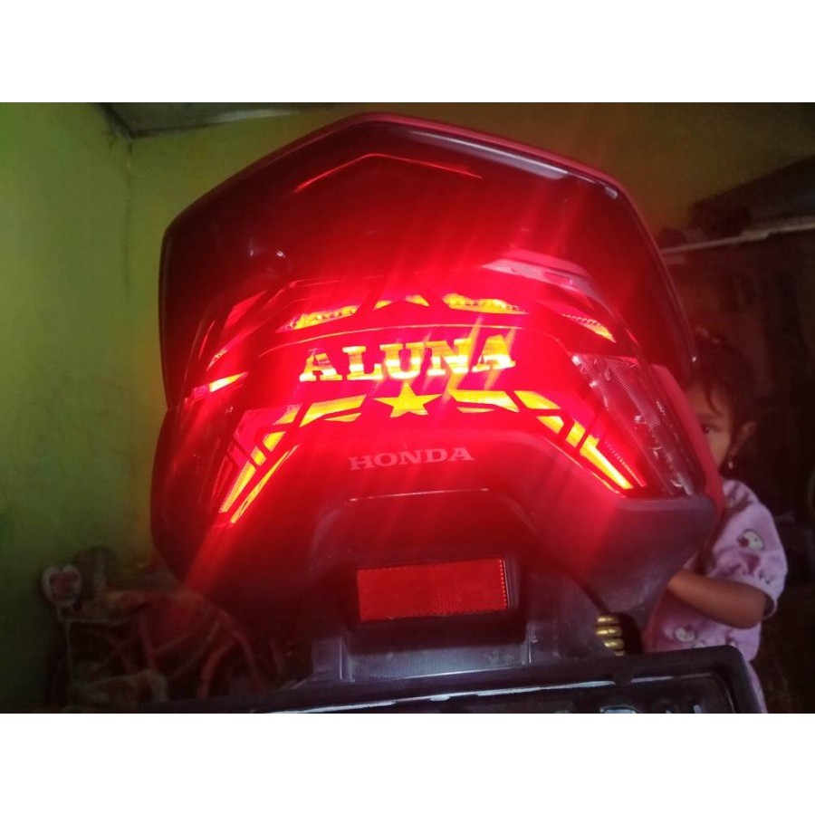 Sticker Stoplamp Pcx New / Stiker Stoplamp Pcx 160 / Stiker Stop'an Pcx