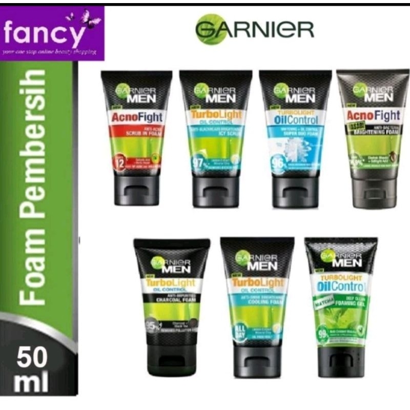 facial wash garnier men 50 ml