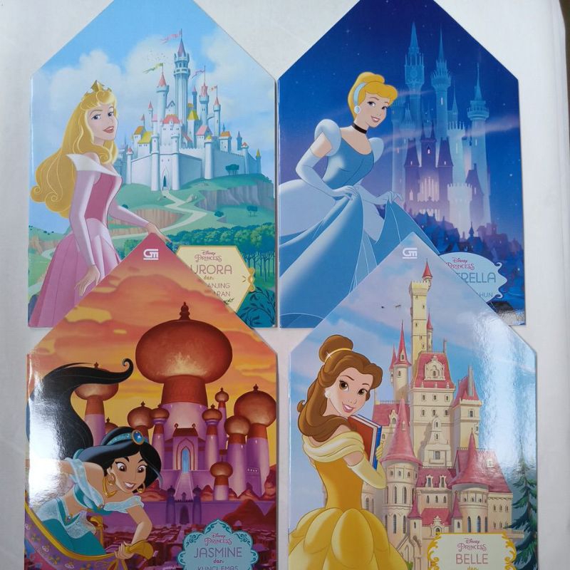 Buku cerita bergambar Disney Princess