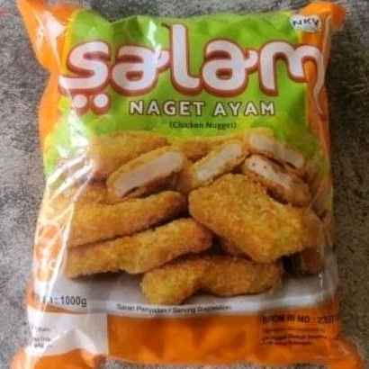 

SALAM NUGGET AYAM 1 KG ( GRAB/GOJEK)