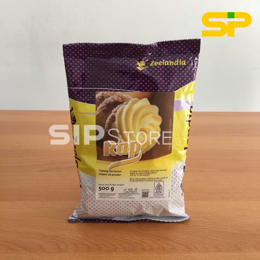 Rap Custard Zeelandia 500 Gr / Zeelandia Rap Custard 500 Gr
