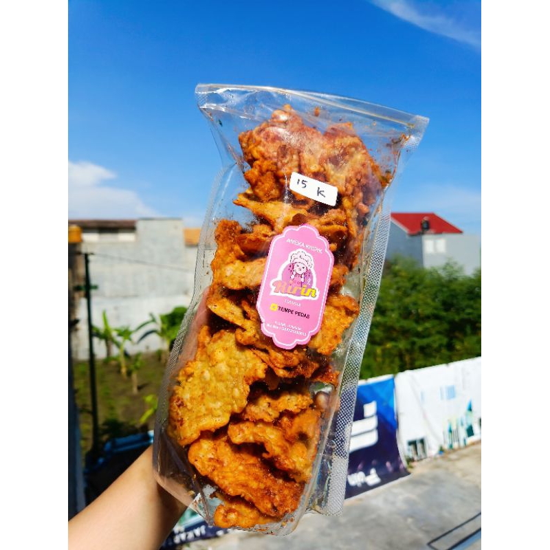 

KRIPIK TEMPE PEDAS