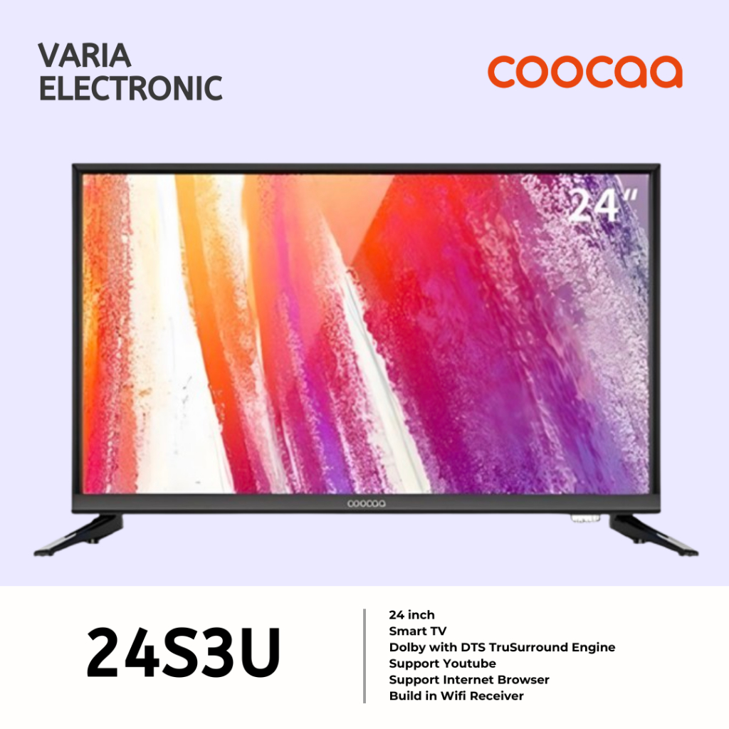 LED TV COOCAA 24 Inch Digital Smart TV 24S3U