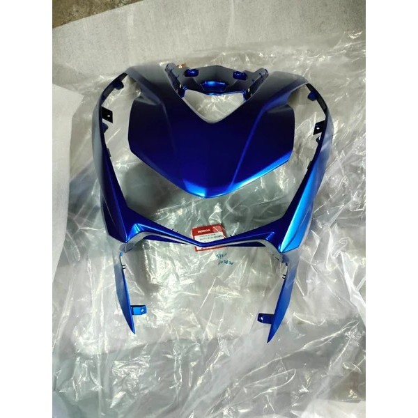 panel tameng body depan beat 2020 biru doff ori