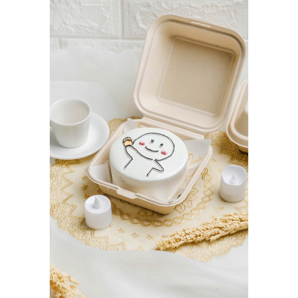 

Kue Tart Bento Karakter Korea Diameter 10cm/15cm (Karakter 22)