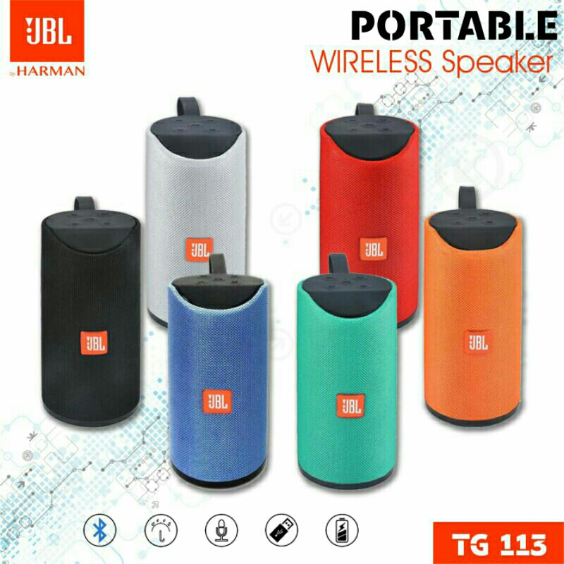 Speaker Bluetooth ERRLY TG-113 Speaker Music Portable Wireless TG113