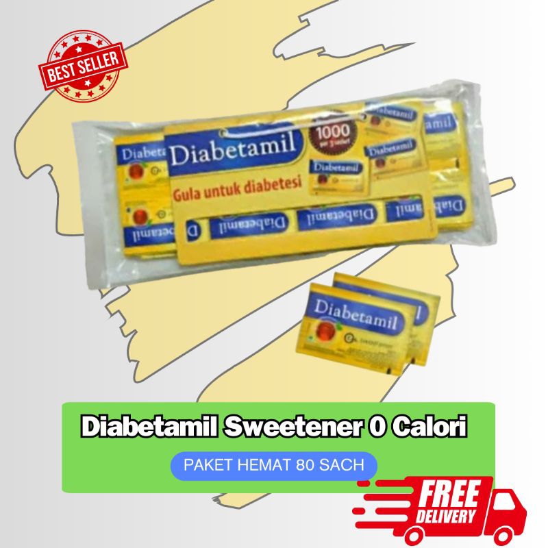 

Diabetamil Sweetener 0 Calori Gula diet Gula diabet