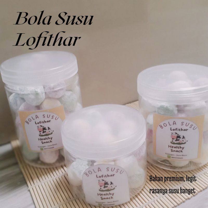 

Bola susu healthy Snack toples 400ml