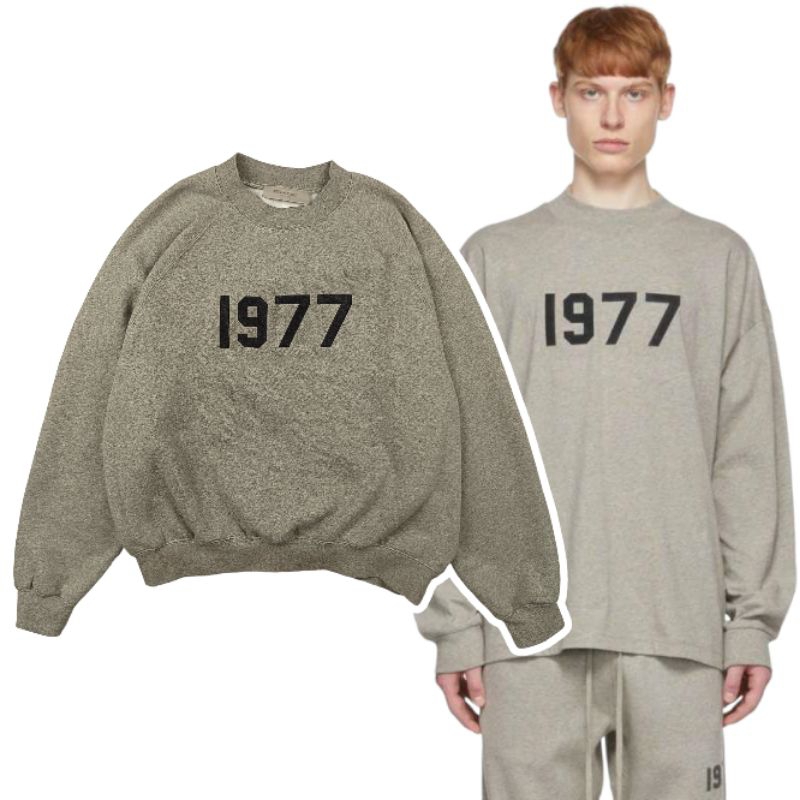 Fear of God ESSENTIALS 1977 Grey Sweatshirt