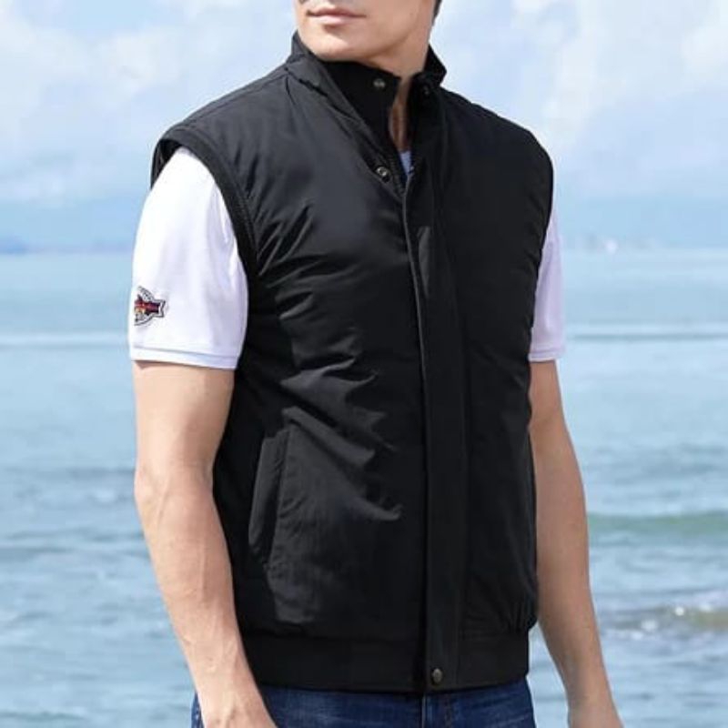 rompi pria vest motor