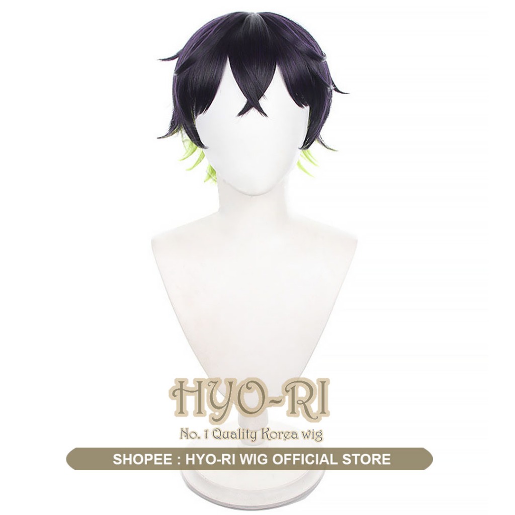 HYO-RI WIG : WIG AIKU OLIVER WIG OLIVER AIKU WIG COSPLAY ANIME BLUELOCK WIG COSPLAY ANIME BLUE LOCK