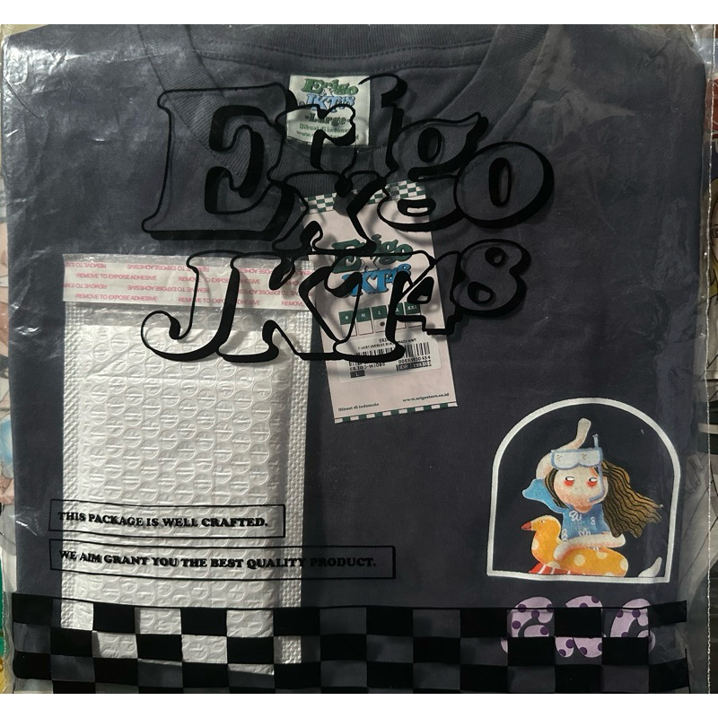 T-Shirt Erigo jkt48 SHANIA GRACIA Vol 5 + Photopack ORIGINAL ERIGO