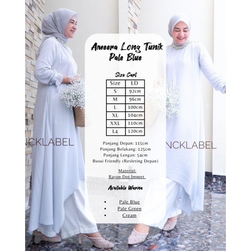 Ameera Long Tunik ORI By NCK Label