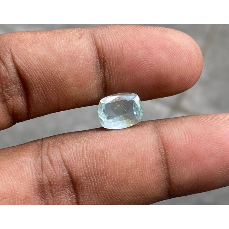 Natural Aquamarine Beryl Batu Aquamarine beryl Asli Batu Aquamarine Beryl Dim 10x8x5