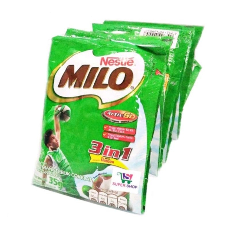 

Susu Milo 3 in 1 35 gr renceng (10 bungkus)