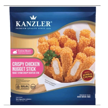 

Kanzler Crispy Chicken Nugget Stick 450gr