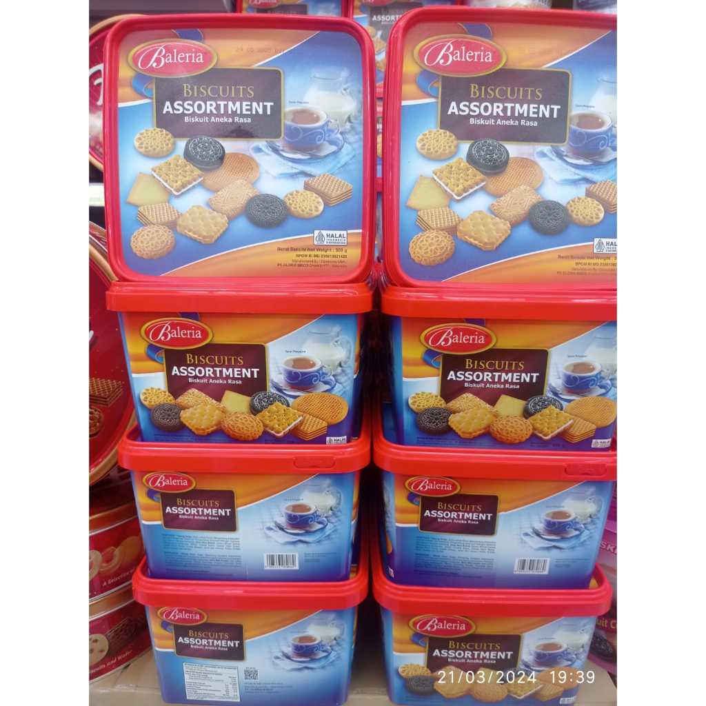 

BALERIA ASSORTED 500GR - BISKUIT LEBARAN