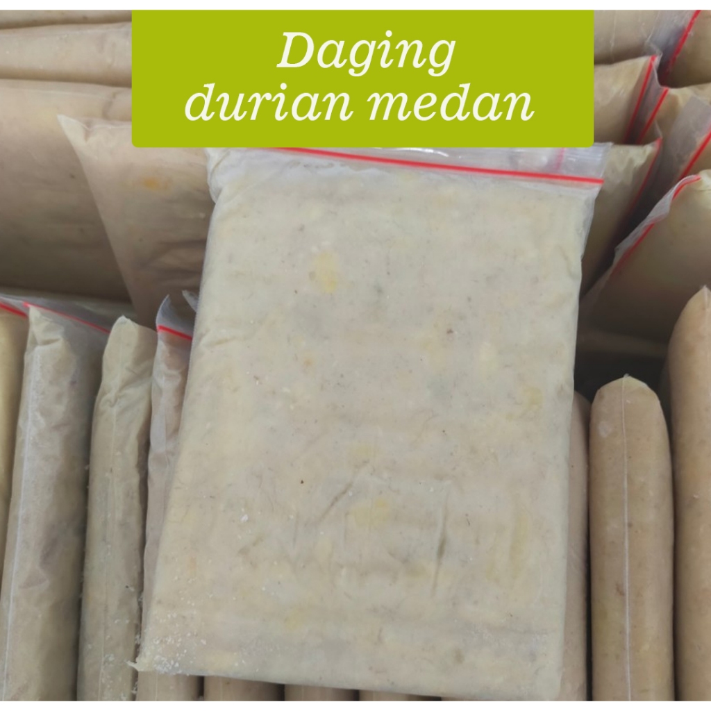 

Daging Durian Medan - Daging Duren 1 kg - Durian Medan - Daging Buah Durian Lokal