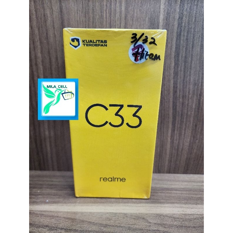 Realme C33 Ram3/32Gb Original & Bergaransi Resmi Realme