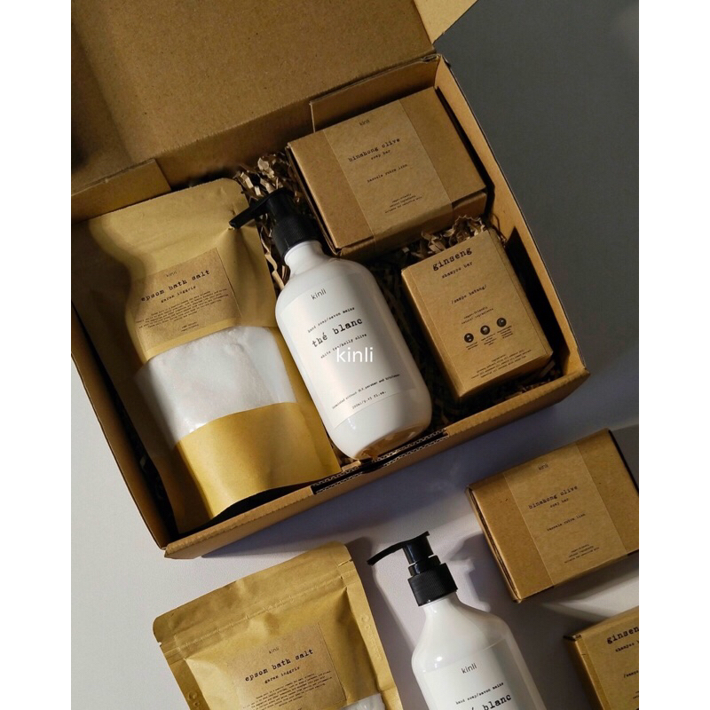 

tiasa hampers eco friendly zero waste travel body care gift set