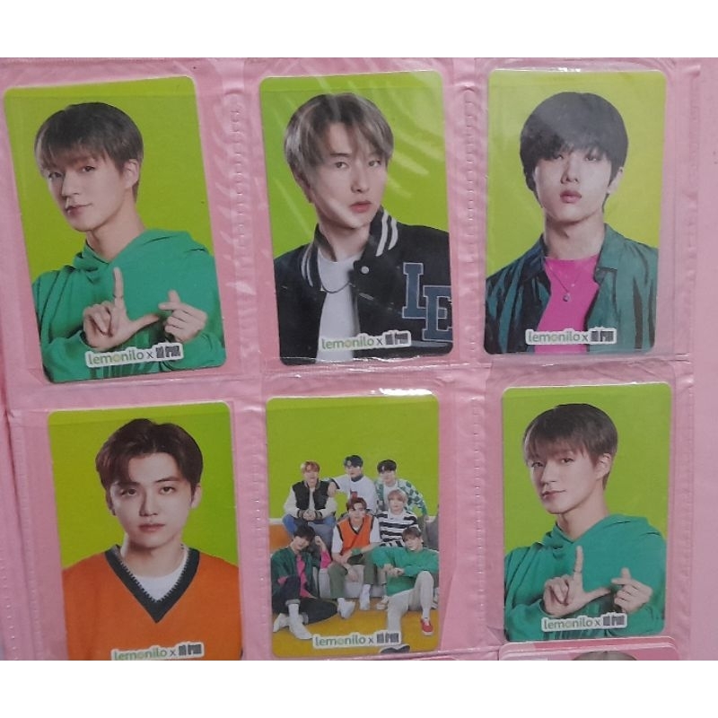 Official Photocard NCT Dream X Mie Lemonilo Segel PC Original Asli Ori Renjun Jisung Jeno Jaemin