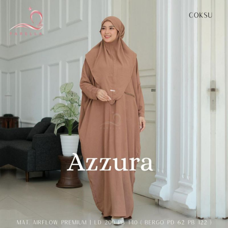 AZZURA GAMIS ABAYA SET HIJAB ORIGINAL ERELLA