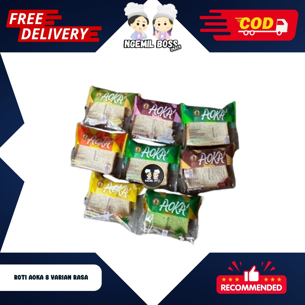 

Roti Panggang Aoka Super Lembut 8 Varian Rasa Netto 65gr