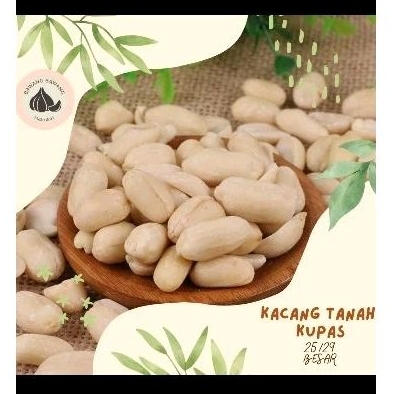 

Kacang Tanah Kupas mentah 1kg