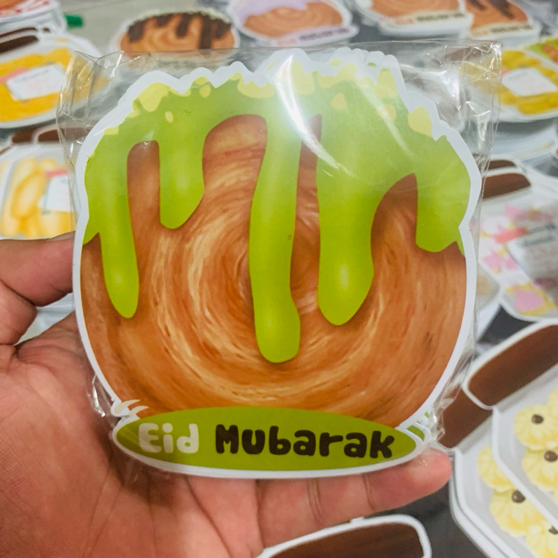 

(ISI 10) Amplop Lebaran 3D Cromboloni Viral Series Cake / Amplop THR / Angpau THR Unik