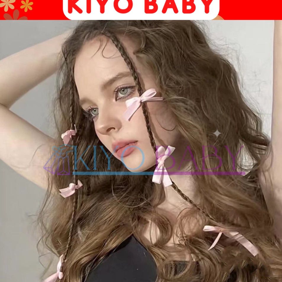 Buruan pesan P127  PITA RAMBUT KOREA MINI BLACKPINK SET 5 PCS WARNA POLOSJEPITAN RAMBUT PITA MINI WA