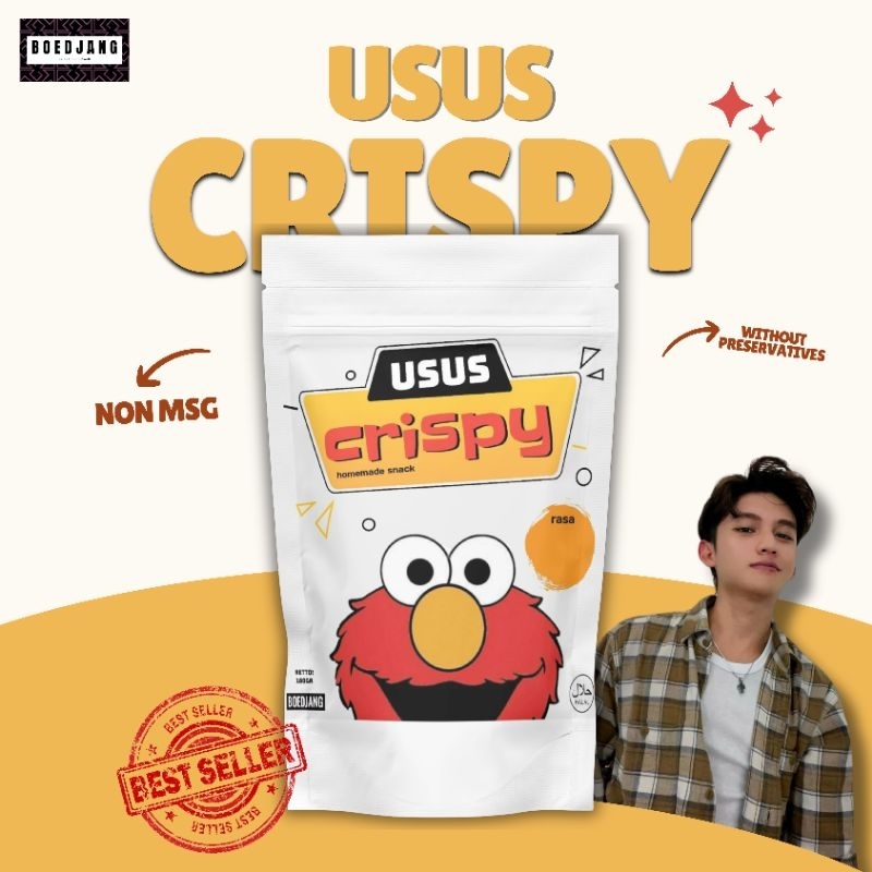 

usus crispy - keripik usus - usus kriuk - snack usus