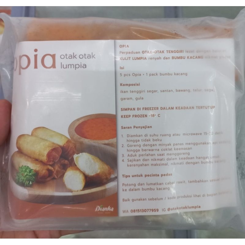 

Opia Otak-otak lumpia Frozen isi 5