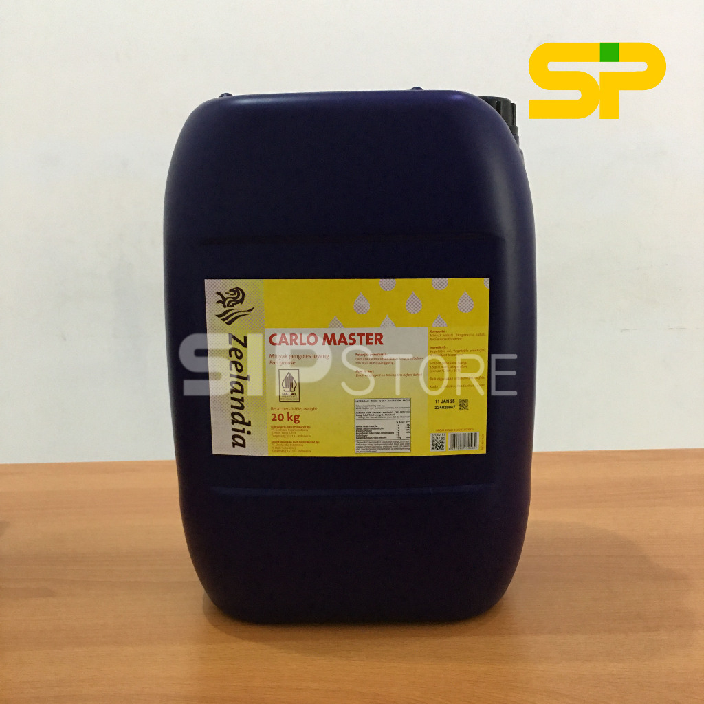 

Carlo Master 20 Kg / Minyak pengoles loyang 20 Kg
