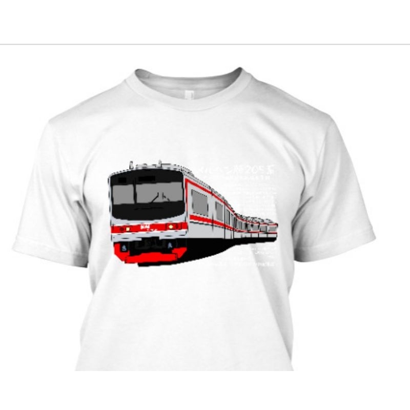 Kaos Kereta kRL JR205 Marchen
