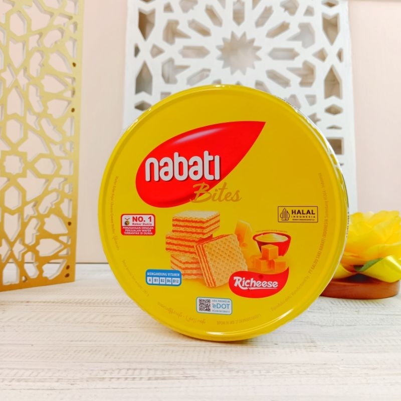 

Wafer Keju Nabati Bites Richeese Halal Wafer Krim Keju Cheese Cream Wafer 287gr