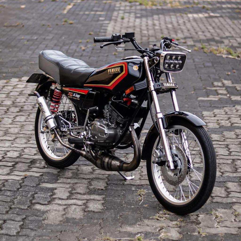 KNALPOT RACING CRC RX KING SCORPIO PDK REPSOL SEMI GARAPAN KOREK HARIAN