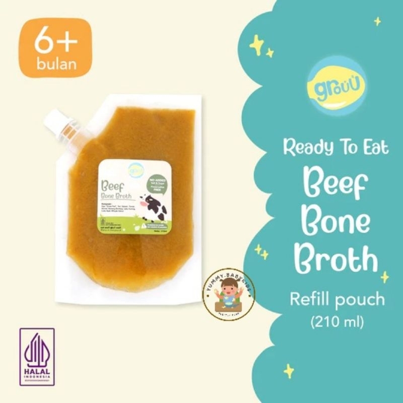 

Beef Bone Broth Refill - Grouu