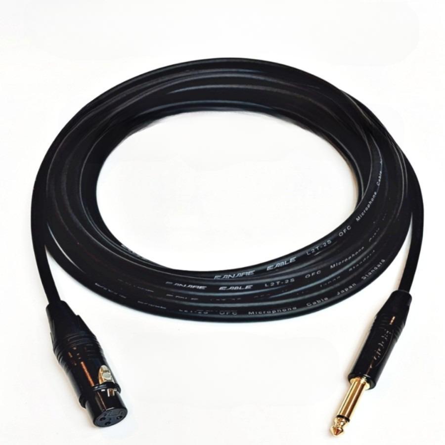 KABEL MIC CANARE CANON XLR FEMALE TO AKAI MONO  PANJANG 20METER
