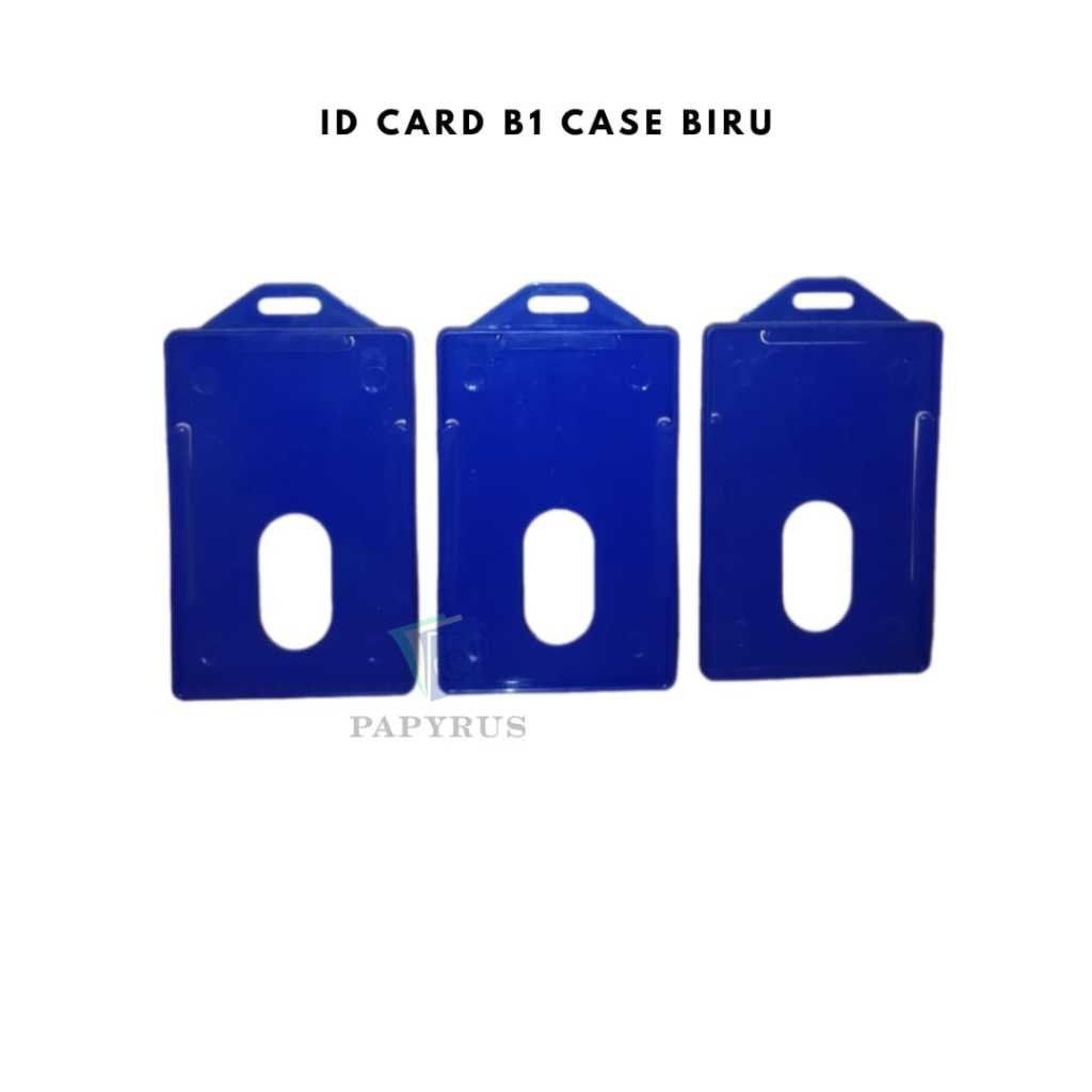 

ID CARD CASE / TEMPAT ID CARD / FRAME ID CARD / ID CARD HOLDER / ID CARD PORTRAIT / ID CARD B1 CASE BIRU