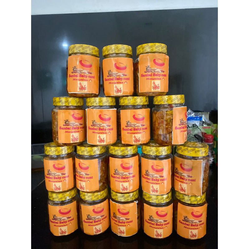 

SAMBAL BABY CUMI MENYALA
