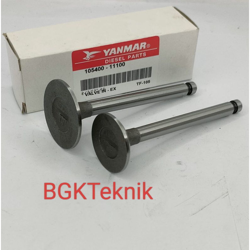 Klep Valve In Ex TF105 Yanmar Deisel TF105 Yanmar
