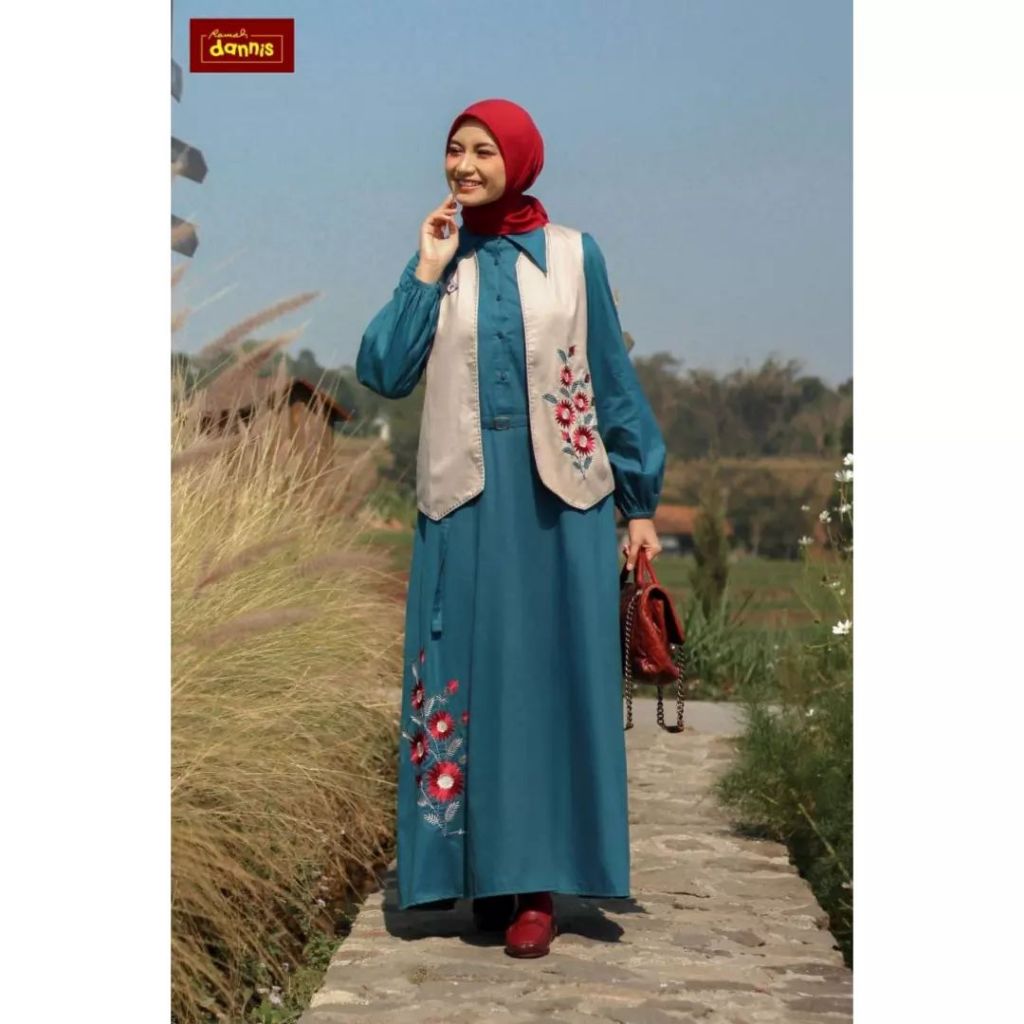 ABAYA DANNIS D' ANELISE // Baju Muslim Wanita Dewasa