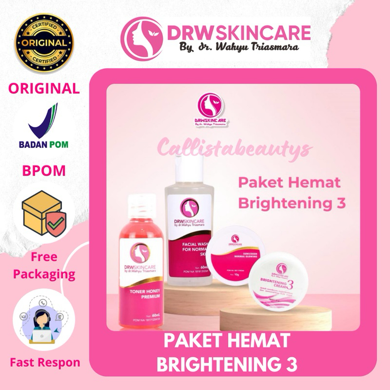 PAKET HEMAT BRIGHTENING CREAM 3