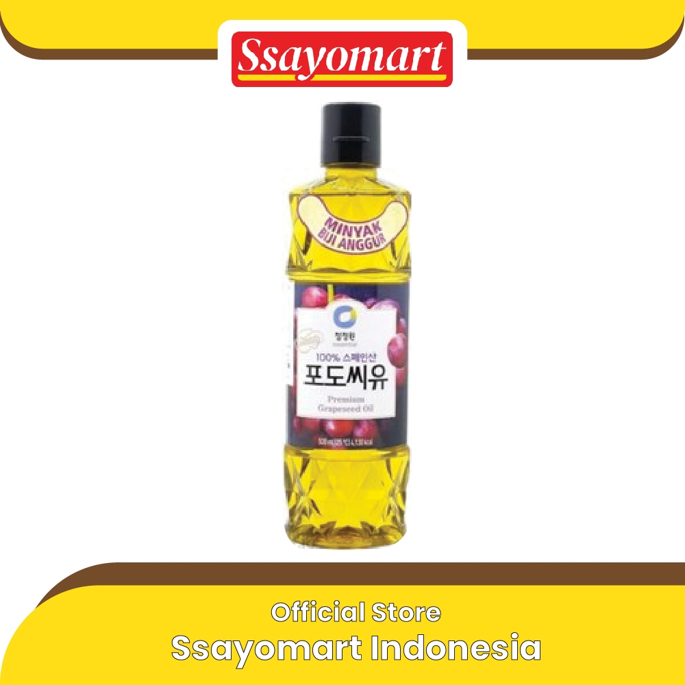 

Chung Jung One Premium Grapeseed Oil/Minyak Biji Anggur 500ml