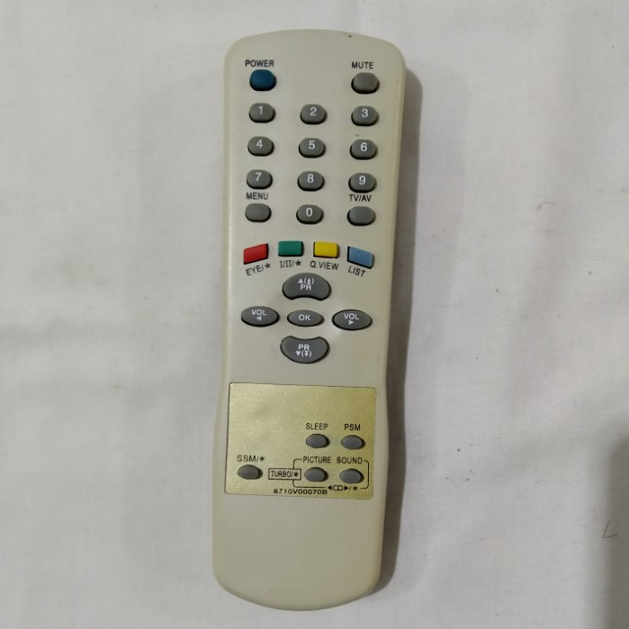 Remote Tv / Remote TV Tabung / Remote TV LG Tabung 6710V00070B