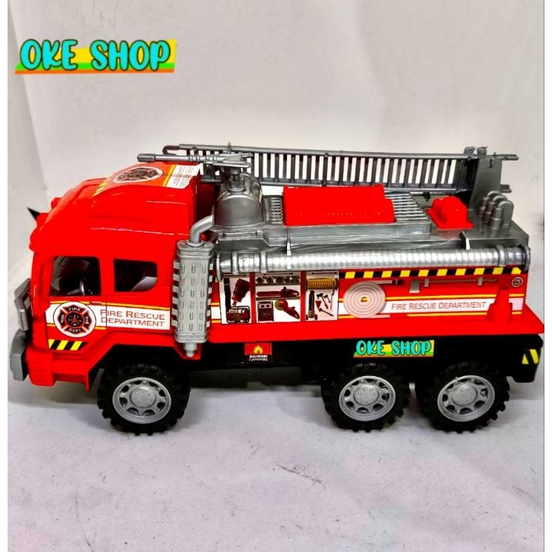 Mainan Anak Fire Truck - Truk PemadamKebakaran / Damkar BP 9000