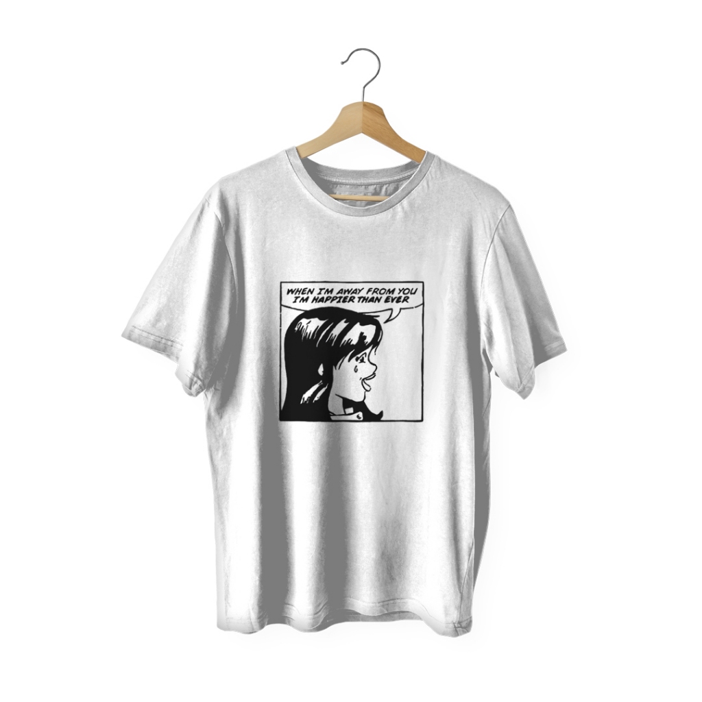 Kaos Billie Eilish Happier Than Ever Tshirt Merch