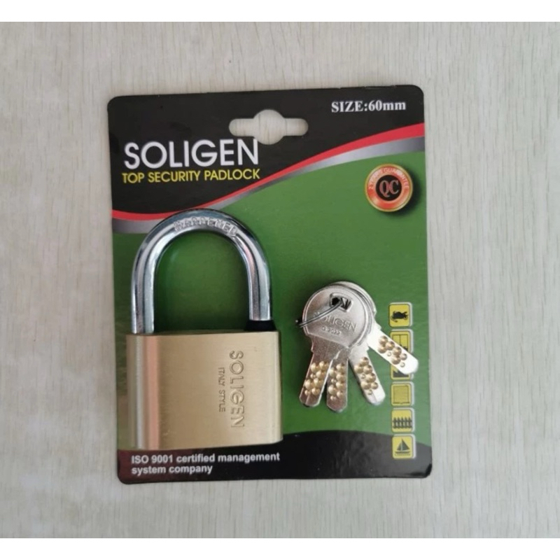 Gembok PER KOMPUTER SOLIGEN 60mm PENDEK