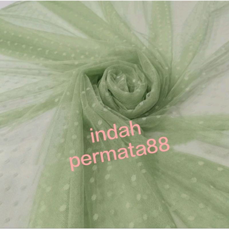 Kain Tile polkadot / Soft tile / tile dot / Tile Dot Lembut / harga persetengah meter